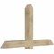 Ekena Millwork Eugene Rough Sawn Timber Gable Bracket, Douglas Fir, 72"W x 42"H x 6"D x 6"F, 14/12 Pitch GBW072X42X0606EUG00RDF - alternate 5